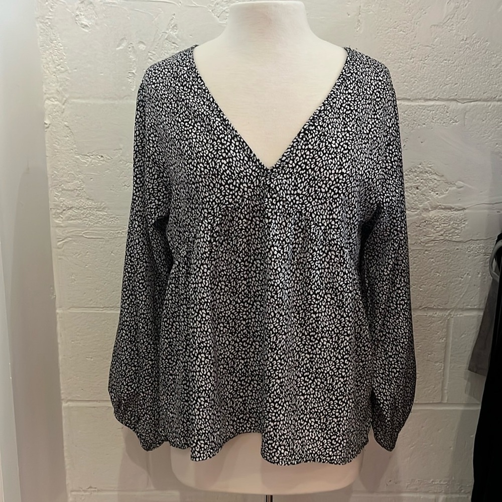 Umgee Animal Print Blouse
